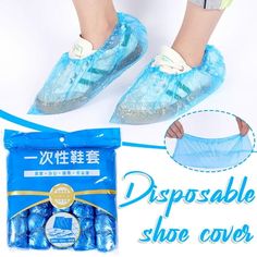 100pcs Plastic Rain Disposable Shoe Covers Overshoes Boot-Covers Blue Specification: Elasticated for secure fit. Can be used for hospitality, food industry,, cleaning etc. Suitable for factories,, real estate and other places, it can also be used as a rainy day shoes, shoes to wet. Type: Disposable Shoe Covers Material: Plastic Quantity: 100Pcs Feature: Disposable, Size: 37cm x 15cm/14.6 x 5.9" (Approx.) Note: Due to the light and screen setting difference, the item's color may be slightly diffe Plastic Bottle Shoe, Shoe Types, Pant Storage, Medical Safety, Shoe Cover, Rain Shoes, Plastic Shoes, Occupational Health And Safety, Summer Savings