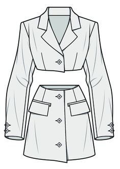 the front and back view of a trench coat