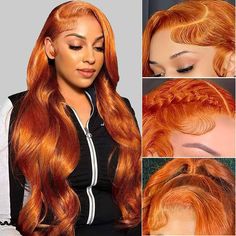 PRICES MAY VARY. Wigs Material:10A Grade 13X4 Lace Front Wigs for Black Women Human Hair,Can Make Any Part as You Want,No Shedding or Tangle,Bouncy and Soft Frontal Wigs Human Hair Ginger Lace Front Wigs Human Hair Style:Body Wave Lace Front Wigs Human Hair Colored,Lace Front Wigs Human Hair Pre Plucked,Can Be Straighted,Curled,Dyed and Restyled as Your Own Hair 13X4 HD Transparent Lace Front Wigs:Skin Melted Well Invisible HD Lace Front Wig,Glueless Wigs Human Hair Pre Plucked,Natural Hairline Ginger Lace Front Wigs, Colored Human Hair Wigs, Hair Color Images, Hd Lace Frontal Wigs, Brazilian Straight Human Hair, Curly Bob Wigs, Human Hair Color, Monofilament Wigs, Brazilian Hair Weave