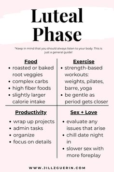 Luteal Phase, Heart Diet, Happy Hormones