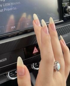 Long Natural Nails, Milky Nails, Korean Nails, Pretty Hands, Healthy Nails, Halloween Nails