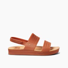 Reef Water Vista, Comfortable Leather Sandals, Sunset Drink, Sunrise Yoga, Reef Sandals, Casual Sandals Womens, Europe Trip, Casual Sandals, Comfy Casual