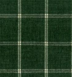 a green and white plaid fabric