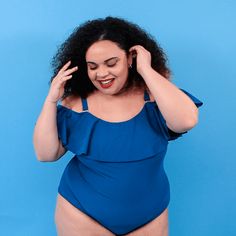 CafeMom tried 6 different plus-size swimsuits under $30 to find the absolute best! Click through for our review of this adorable teal swimsuit from Walmart. #plussize #summerstyle #swimwear Teal Swimsuit, Cheap Swimsuits, Plus Size Swimsuits, Hard Work, I Tried, Bathing Suits, Fashion Beauty, Latest Trends