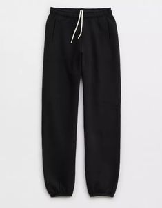 OFFLINE By Aerie Cloud Fleece Jogger Aerie Sweatpants, Offline By Aerie, Comfy Clothes, Black Sweatpants, Fleece Joggers, Athletic Outfits, Lookbook Outfits, New Wardrobe, Comfy Outfits