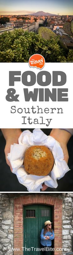 food and wine in southern italy