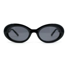 These mod styling with rounded oval silhouette are classic and versatile styles that will never go out of fashion. The light pop colors give a breezy, relaxed, and casual vibe that is perfect for weekend outings. The lightweight premium plastic frame with metal hinges makes them comfortable to wear all day long, and the 100% UV400 polycarbonate lenses provide superior protection from the sun's harmful rays. (c199) Size: 5 3/4" (147mm) x 1 13/16" (47mm).  Color: Black.  Gender: female.  Age Group Metal Hinges, Classic Sunglasses, Mod Fashion, Cloth Bags, All Black, Sunglasses Accessories, Round Sunglasses, Gender Female, Color Pop