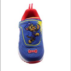 .Boys Athletics .Light Up .Brand New Never Worn Non-slip Round Toe Sneakers For Play, Playful Red Non-slip Sneakers, Red Non-slip Closed Toe Sneakers, Paw Patrol Shoes, Toddler Boy Sneakers, Paw Patrol Girl, Light Up Sneakers, Girls Shoes Sneakers, Velcro Sneakers