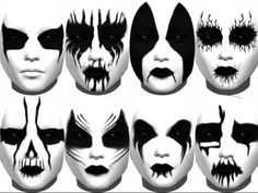 Metalhead Face Paint, Corpse Makeup Metal, Mayhem Corpse Paint, Corpse Makeup Black Metal, Euronymous Corpse Paint