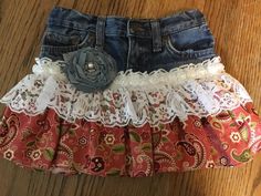 Skirt to make my girls Silly Clothes, Funky Outfits, Grunge Goth, Cute Skirts, Jean Skirt