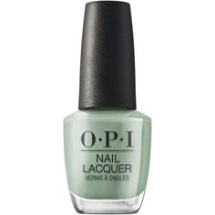 sage green nail polish Opi Sage Green, Sage Green Nail Polish, Green Mani, Sage Green Nails, Nail Protector, Negative Space Nail Art, Nail Base Coat, Spring Nail Polish, Fall Manicure