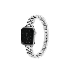 Dial up every outfit from basic to brilliant. Gleaming at every turn of the wrist, this gorgeous stud band transforms your Apple Watch into a stylish statement piece. Phone Items, Apple Watch Faces, Apple Watch Series 1, Watch Faces, Apple Watch Series, Metal Bands, Apple Watch, Statement Pieces, Final Sale