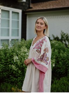 Indie Dresses, Denim Accessories, Intricate Embroidery, Free Spirited, Hello Autumn, Embroidered Dress, Oversized Fits, Denim Dress, Sweater Dress