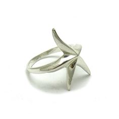 Sterling silver ring - R000501. Stamped 925. Approximate weight 4.7 grams. Top width 2.5cm (1.00 inches). All our jewels are made from solid sterling silver 925/1000 and are carefully crafted by hand in our family workshop. We dispatch your orders in 5 working days, worldwide and the postage is $5. We ship registered priority mail. Please allow 5-7 working days for delivery in Europe and 10-15 working days outside Europe. For any questions - please do not hesitate to contact me! Nickel-free Sterling Silver Star Ring, Silver Star-shaped Formal Jewelry, Silver Star-shaped Jewelry For Formal Occasions, Silver Star-shaped Jewelry For Formal Events, Unique Star-shaped Sterling Silver Jewelry, Unique Sterling Silver Star Jewelry, White Gold Sterling Silver Starfish Jewelry, Star-shaped Hallmarked Formal Jewelry, Sterling Silver Star Jewelry With Polished Finish