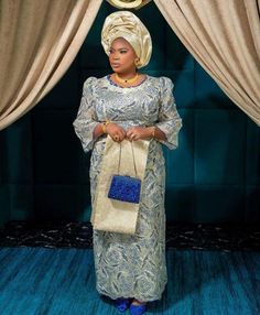 Experience the timeless elegance of African fashion with our exquisitely crafted Iro and Buba set. Made from high-quality lace fabric, this traditional Yoruba attire combines cultural authenticity with modern sophistication. Featuring a comfortable, loose-fitting Buba (blouse) and a versatile Iro (wrapper), this set is perfect for weddings, special occasions, or as a standout piece in your wardrobe. Available in a variety of vibrant colors and customizable options, our Iro and Buba set is design Iro And Buba Styles Lace, Blouse And Wrapper, Bride Blouse, Iro And Buba, Lace Skirt And Blouse, Boubou Styles, Boubou Styles For Women, Nigerian Outfits, Lace Styles