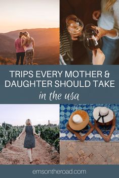 the words, tips every mother and daughter should take in the usa with images of wine glasses