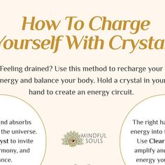 MINDFULSOULS ∣ Spiritual shop on Instagram: "Feeling drained? 😮‍💨👇️⁠
Here's a simple yet powerful way to recharge your body and mind using crystals ✨️⁠
⁠
Take a moment, hold your favorite crystals, and let their energy flow through you, balancing what you receive and release 🧘‍♀️⁠
⁠
Have you tried this method before? Comment below! 🔮⁠
⁠
⤴ Shop Link in Bio: Crystal Collection ⤴⁣ ⁣⁠
⁠
#crystalbracelets #love #crystalslove ⁠#balance #spirituality #mentalhealth #mindset #positivethoughts #mindfulliving #healthyliving #loveyourself #selflove #spiritual #healingcrystals #crystals #crystalenergy #crystallove #chakra #crystalcollection #crystalshop #crystalhealing #crystalmagick #MindfulSouls⁠
⁠" How To Recharge Crystals, Conflicting Crystals, Recharge Crystals, Balance Spirituality, Using Crystals, Feeling Drained, Energy Flow