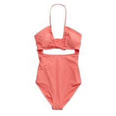 Aerie Ruched Cut Out One Piece Swimsuit Cheeky Strawberry Pink Xs New With Defects - String Tie Has A Small Spot. Please See Pictures. This Suit Is Real Goodmade With 80% Recycled Nylon & Better For Your World! Real Good: Made From 80% Recycled Nylon, Saving Leftover Fiber Scraps & Turning Them Into A New Suit For You Adjustable Front Tie Style: 0751-2951 | Color: 569 Comes From A Smoke Free Home. Feel Free To Ask Any Questions You May Have. Thanks For Looking! Size: Womens Xs Condition: New Wit Casual Cutout Swimwear For Beach, Casual Beach Swimwear With Cutout, Casual One-piece Swimwear With Cutout, Casual Cutout Swimwear For Poolside, Strawberry Pink, Aerie Swim, Cut Out One Piece, Tie Styles, Womens Swim