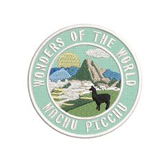 a patch with the words world's of the world and a sheep on it