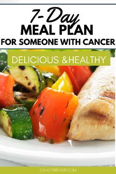 Chemo Meals Healthy Recipes, 7 Day Healthy Meal Plan, Healthy Prepared Meals, Healthy Meal Plan, Healthy Protein Meals, Healing Recipes, 7 Day Meal Plan, Whole Food Diet, A Balanced Diet