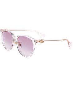 Gucci Clear Glass Sunglasses, Gucci Sunglasses With Uv Protection And Glass Material, Gucci Clear Square Frame Sunglasses, Luxury Clear Gucci Sunglasses, Gucci Clear Sunglasses, Gucci Women, Pink Sunglasses, Gucci Sunglasses, Eyewear Womens