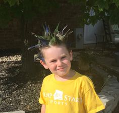 Crazy Hair Day Boys Long Hair, Crazy Hair Boys Ideas, Crazy Hair Day At School For Boys Easy, Crazy Hair Day Boys Easy