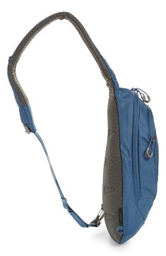 With a sling shape and water-repellent finish, this streamlined backpack is an essential for day hikes and errands alike. An exterior zip pocket and interior key clip ensure fuss-free organization. Two-way top zip closure Top carry handle; adjustable, anatomically shaped shoulder strap Exterior zip pocket Interior mesh organizer and key clip Durable water-repellent (DWR) finish 100% recycled polyester Hand wash, line dry Imported Osprey Daylite, Key Clip, Diy Kits Gift, Day Hike, Nordstrom Store, Recycled Fabric, Sling Backpack, Water Repellent, Repellent