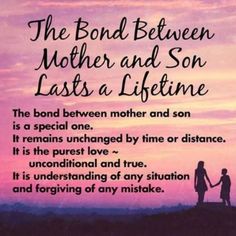 the bond between mother and son last a lifeline is a special one it remains unhinged by time or distance