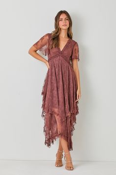 Chestnut Embellished Lace Hem Dress Formal Western Wedding Outfits Guest, Western Theme Dress, Cowboy Boots Outfit Wedding Guest, Garden Party Dresses For Women, Country Wedding Attire For Guests, Western Wedding Guest, Western Formal, Country Wedding Guest Outfit, Western Wedding Guest Outfit