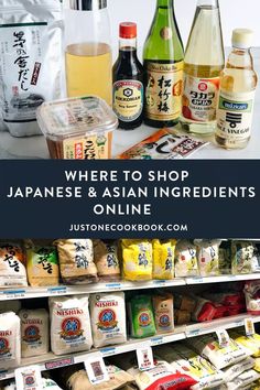 Japanese Grill, Authentic Japanese Recipes, Kinds Of Sushi, Food Europe, Food To Order, Asian Ingredients, Just One Cookbook, Japanese Food Recipes, Japanese Grocery