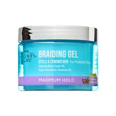 Maximum Hold Braiding Gel Clean+Easy Maximum Hold Braiding Gel  |  Sally Beauty Styling Edges, Braid Gel, Kiss Products, Jamaican Black Castor Oil, Black Castor Oil, Hair Mousse, Sally Beauty, Rosemary Oil, Your Hairstyle