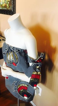 Gorgeous Ankara off shoulder top with tie sleeves. Perfect for summer. Pool parties, picnics, Barbecue and more Pair it with jeans, shorts or skirts Top has comfortable elastic band at bust to fit most sizes Size- Small, Medium and Large Casual Strapless Off-shoulder Top For Summer, Casual Off-shoulder Top For Beach, Summer Off-shoulder Top For Brunch, Casual Cold Shoulder Off-shoulder Top For Summer, Summer Bohemian Off-shoulder Top For Day Out, Ankara Off Shoulder Top, Cape Sleeve Blazer, African Print Top, Ankara Kimono