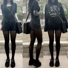 Cute Goth Outfits For School, Punk Outfit Board, Outfits For Short Legs Women, Alt Outfit Summer, School Outfits Alt, Rock Concert Fits, Goth Outfits Girl, Gothic Outfits Aesthetic, Emo Outfits Girl