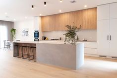 the kitchen is clean and ready for us to use in its new home or apartment