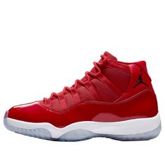 Six Seasons, Red Basketball Shoes, Retro Basketball Shoes, Kicks Shoes, Nike Air Jordan 11, Air Jordan 11 Retro, Jordan 11 Retro, Retro Shoes, Air Jordan 11