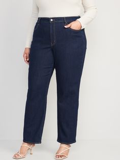 button front belt loops zip fly front scoop pockets back patch pockets sits at belly button snug hip and thigh loose leg 30 1/2" regular inseam 28 1/2" petite inseam 34 1/2" tall inseam models are approx.  5'9" and wear sizes s (4), l (12), and xl (18)Machine wash cold, tumble dry low.  spandex 1% cotton 62% recycled cotton 7% recycled polyester 30% Straight Bottoms With Belt Loops For Fall, Mid-rise Relaxed Fit Bottoms With Zip Fly, Mid-rise Bottoms With Relaxed Fit And Zip Fly, Relaxed Fit Mid-rise Bottoms With Zip Fly, Fall Straight Bottoms With Button Closure, Straight Bottoms With Zip Fly For Fall, Relaxed Fit Straight Bottoms With Button Closure, High Waist Jeans With Zip Fly For Work, High Waist Jeans For Work With Zip Fly