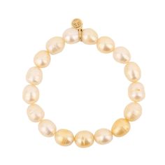 BuDhaGirl | Gold Baroque Pearl Bracelet - Giddy Up Glamour Boutique Glamour Ritual, Gold Baroque, Gorgeous Bracelet, Natural Pearls, Baroque Pearls, Cultured Pearls, True Beauty, Pearl Bracelet, Ritual