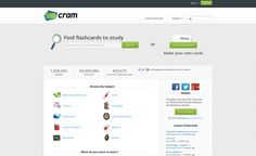 the web page for cram's website