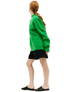 Jil sander green wool sweater material: 100% wool germany Green Wool Sweater, Sweater Material, Green Wool, Green Sweater, Jil Sander, Wool Sweater, Sanders, Women Pullover, Wool Sweaters