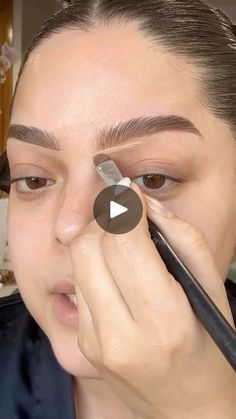 Say It Right, Eyebrow Tutorial, Eyebrows, Makeup Tutorial, Hair Makeup, Hair