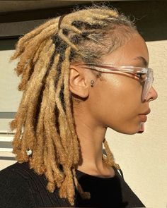 locs. Dyed Locs Black Women, Locs Black Women, Dyed Locs, Sister Locks, Cute Dreads, Beautiful Dreadlocks, Short Locs Hairstyles, Dyed Hair Inspiration, Dread Hairstyles