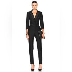 New With Tags. Hha Tuxedo Jumpsuit, Veronica Beard, Pant Jumpsuit, Jumpsuit Romper, Pants For Women, Rompers, Jumpsuit, Size 6, Tags