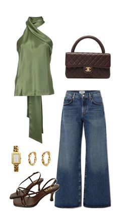 Toscana Outfit Spring, Turquoise Purse Outfit, Color Matching Clothes Women Outfit, Carry Bradshaw Inspired Outfits, 2025 Spring Fashion Trend, Italian Spring Outfits, New Orleans Outfit Ideas, Casual Chic Dress Code, Summer Outfit Collage