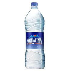 a bottle of water is shown on a white background with the word aquatta in it