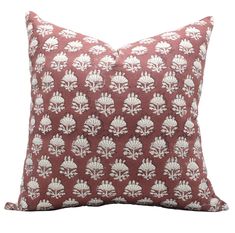 Square/Lumber block print pillow cover- Duck Canvas- CHHATRI - Fabdivine Farmhouse Style Homes, Pink Pillow Covers, Block Printed Pillows, Handmade Pillow Covers, Canvas Pillow, Handmade Decor, Pink Pillows, Duck Canvas, Elements Of Style