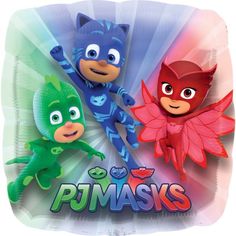 an advertisement for the pj masks