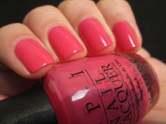 :: OPI - Strawberry Margarita :: Opi Strawberry Margarita, Opi Nail Colors, Strawberry Margarita, Nails Colors, Opi Nail Polish, Colorful Nail Designs