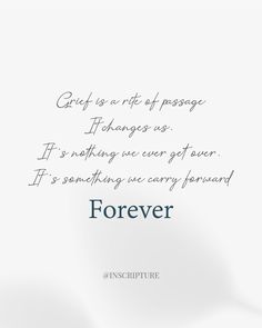 a quote on forever written in cursive writing