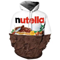 Nutella Unisex Hoodie available in T-shirt, hoodie, tank top, longsleeve, multi color and size S M L XL XXL 3XL 4XL 5XL. Shipping from the US. Easy 30 day return policy - Shop now! 6.1-ounce, 100% cotton .Double-needle neck, sleeves and hem; Roomy Unisex Fit. Ash is 99% cotton, 1% poly; Sport Grey is 90% cotton, 10% poly; Dark Heather is 50% cotton, 50% polyester .Decoration type: Digital Print. Made by Gildan 3d Sweater, Chocolate Nutella, Winter Pullover, Loose Pullover, Winter Sweatshirt, Winter Trends, E Bay, Print Pullover, Nutella