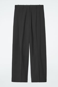 Black Wide Leg Trousers, Twill Pants, Flare Trousers, Pantalon Large, Tailored Trousers, Skirt Suit, Wide Leg Trousers, Jeans Dress, Trousers Women